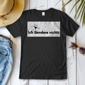 Damen T-Shirt ich ändere nichts