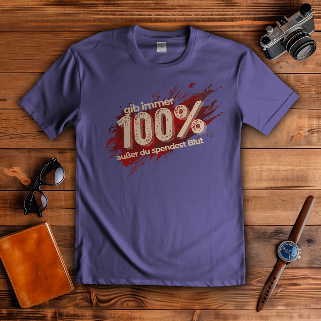 Herren T-Shirt 100%