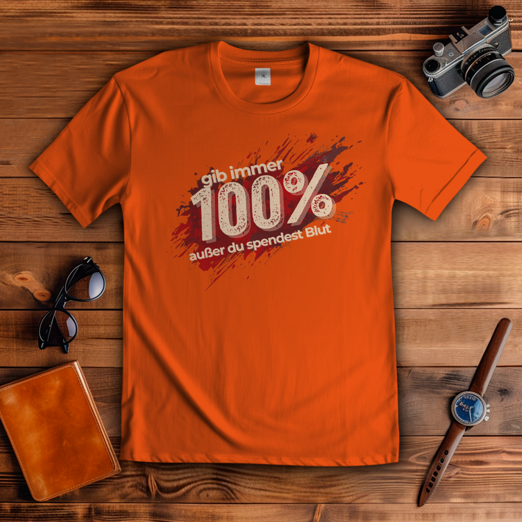Herren T-Shirt 100%