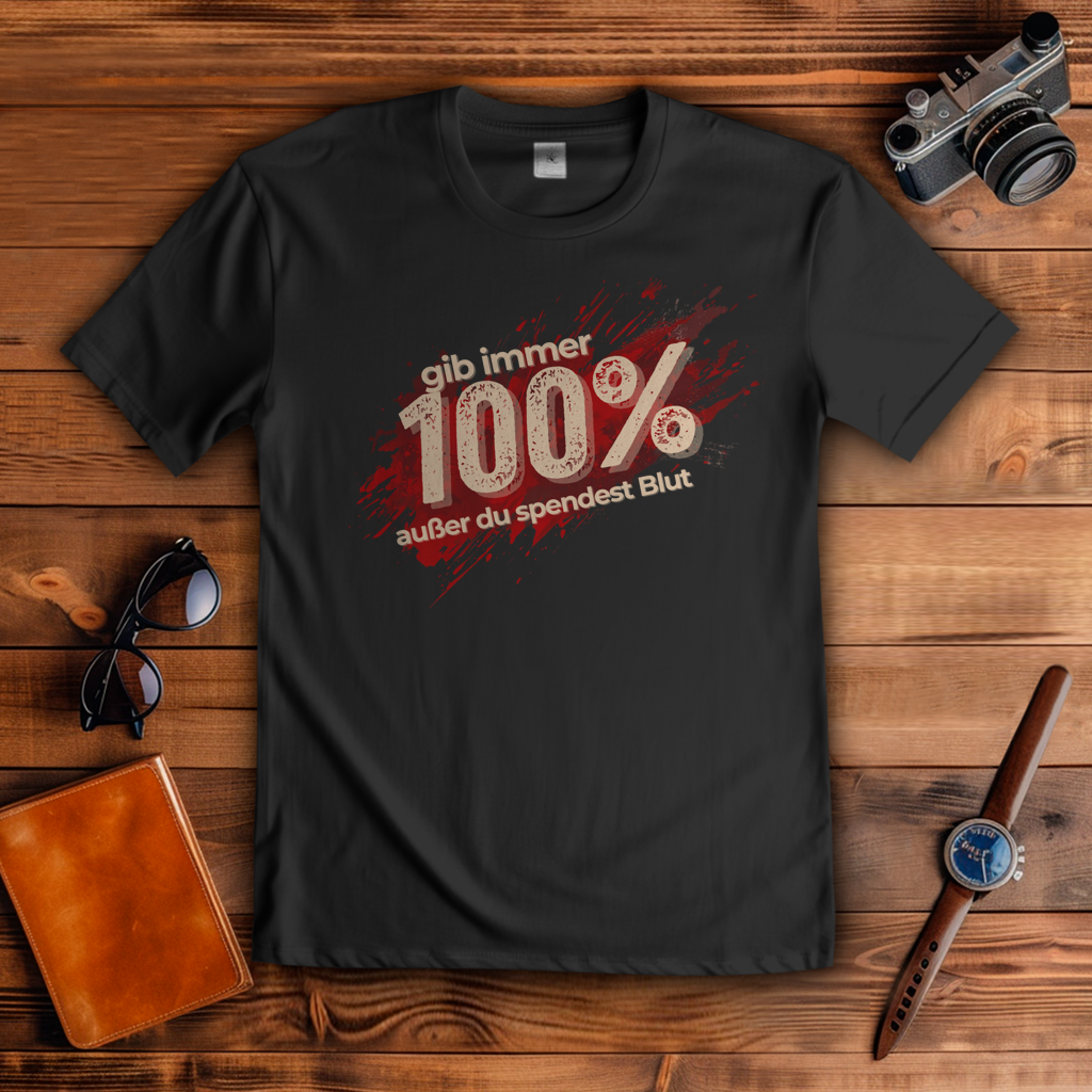 Herren T-Shirt 100%