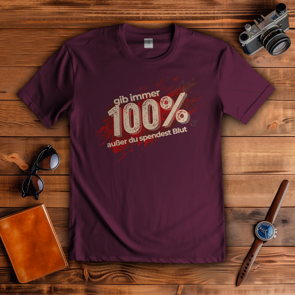 Herren T-Shirt 100%