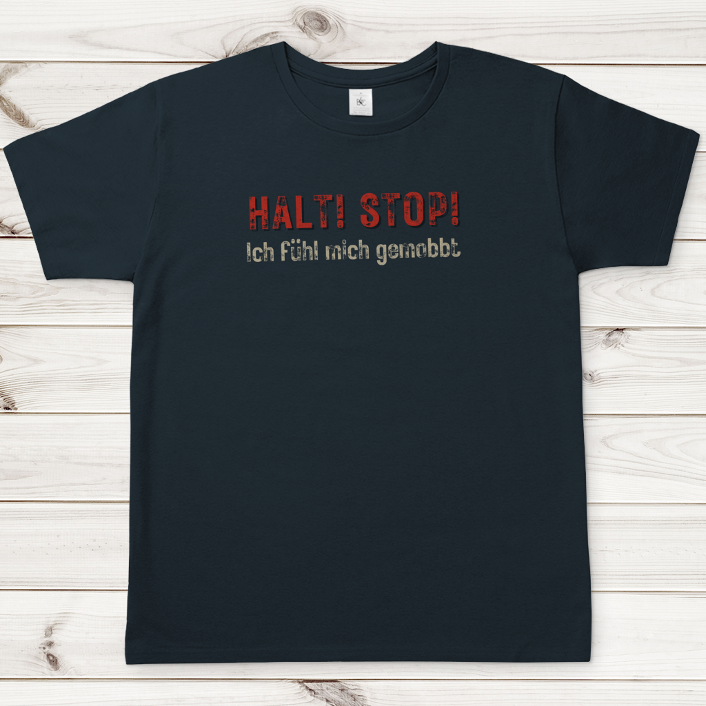 Herren T-Shirt halt!