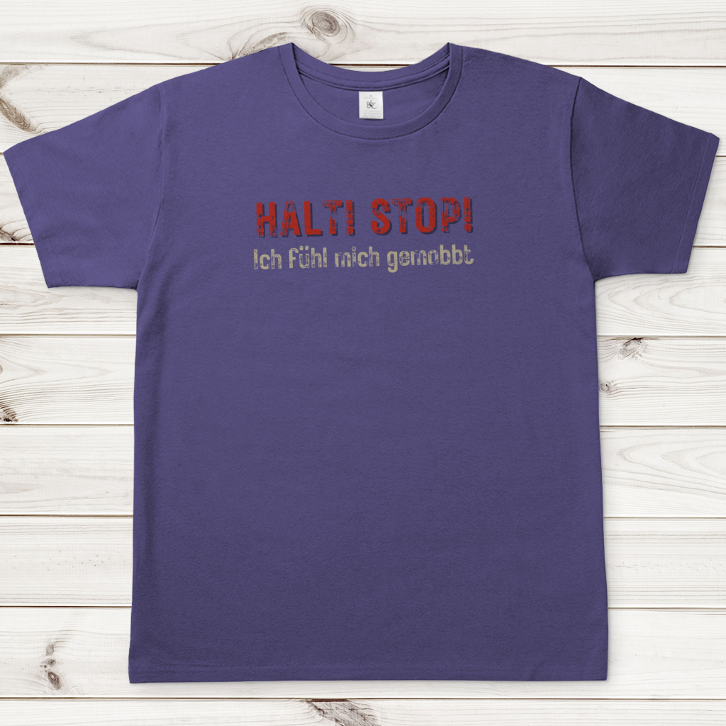 Herren T-Shirt halt!