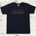 Herren T-Shirt halt!