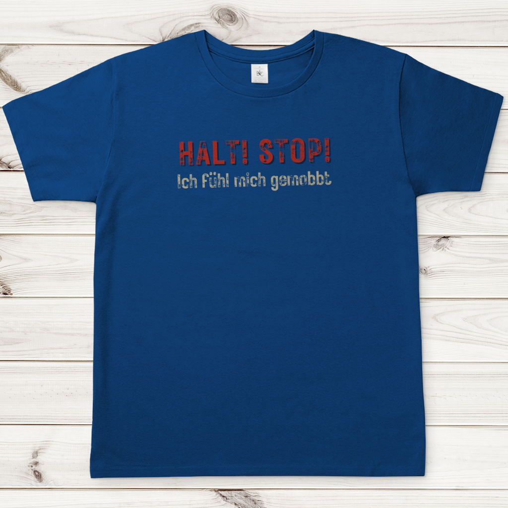 Herren T-Shirt halt!