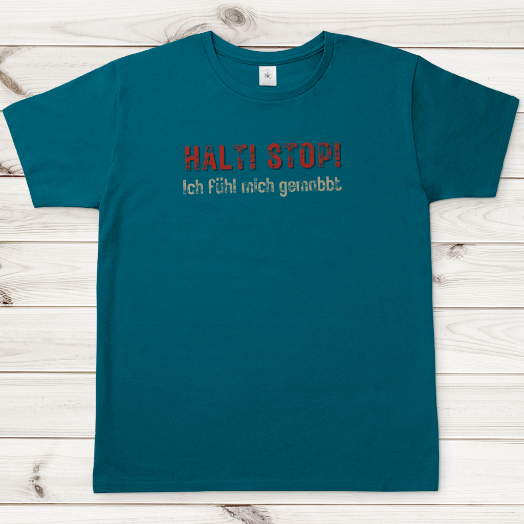 Herren T-Shirt halt!