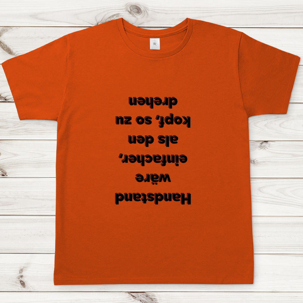 Herren T-Shirt Handstand