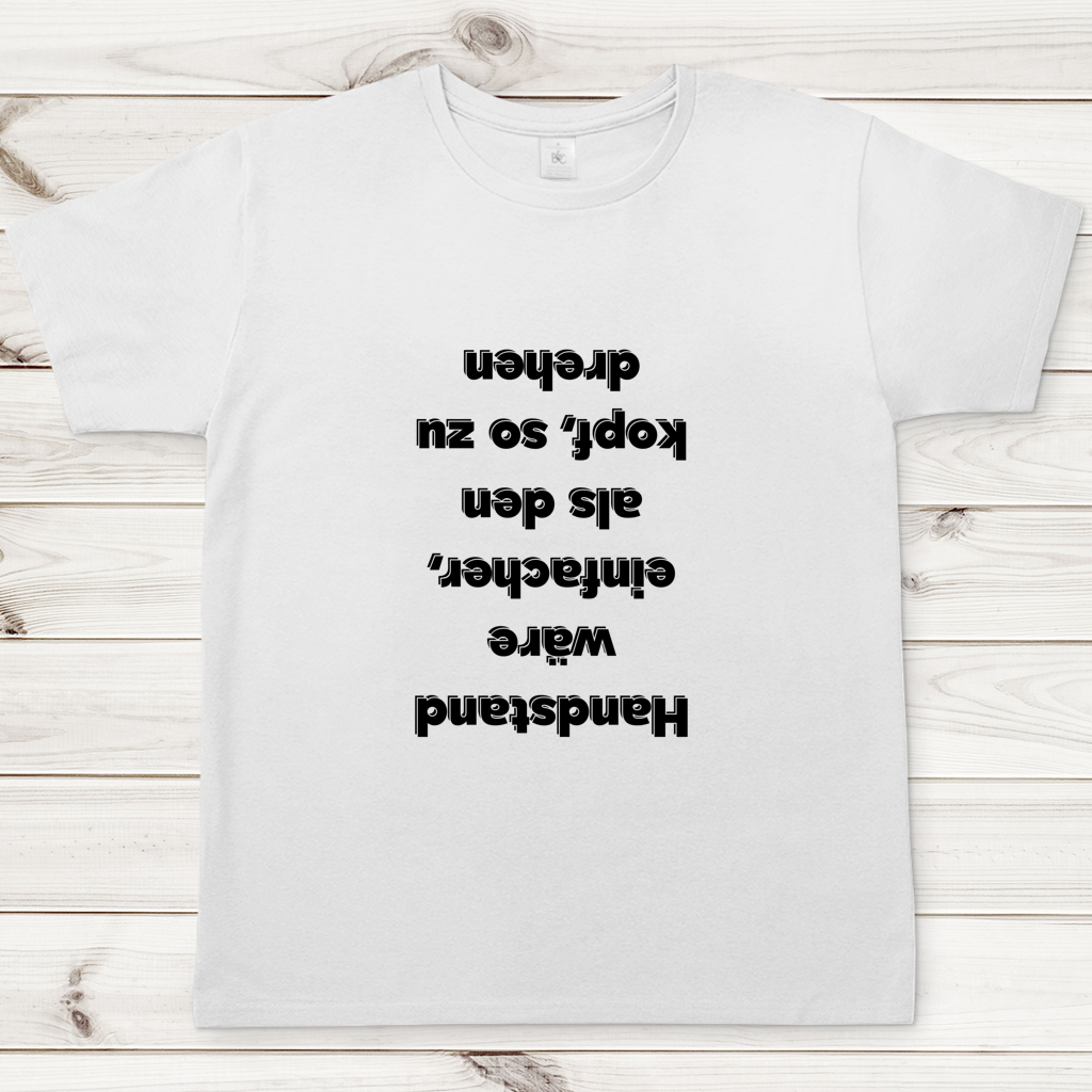 Herren T-Shirt Handstand