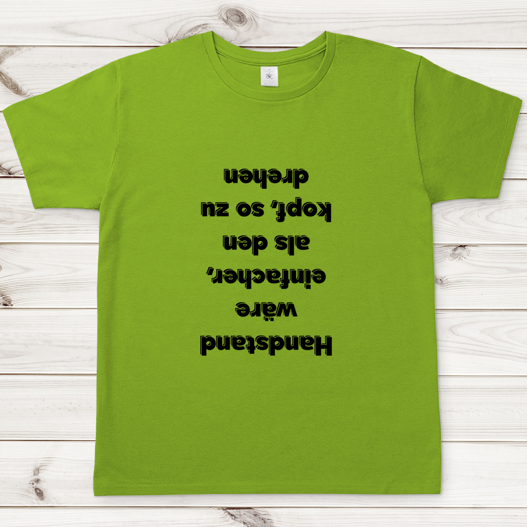 Herren T-Shirt Handstand