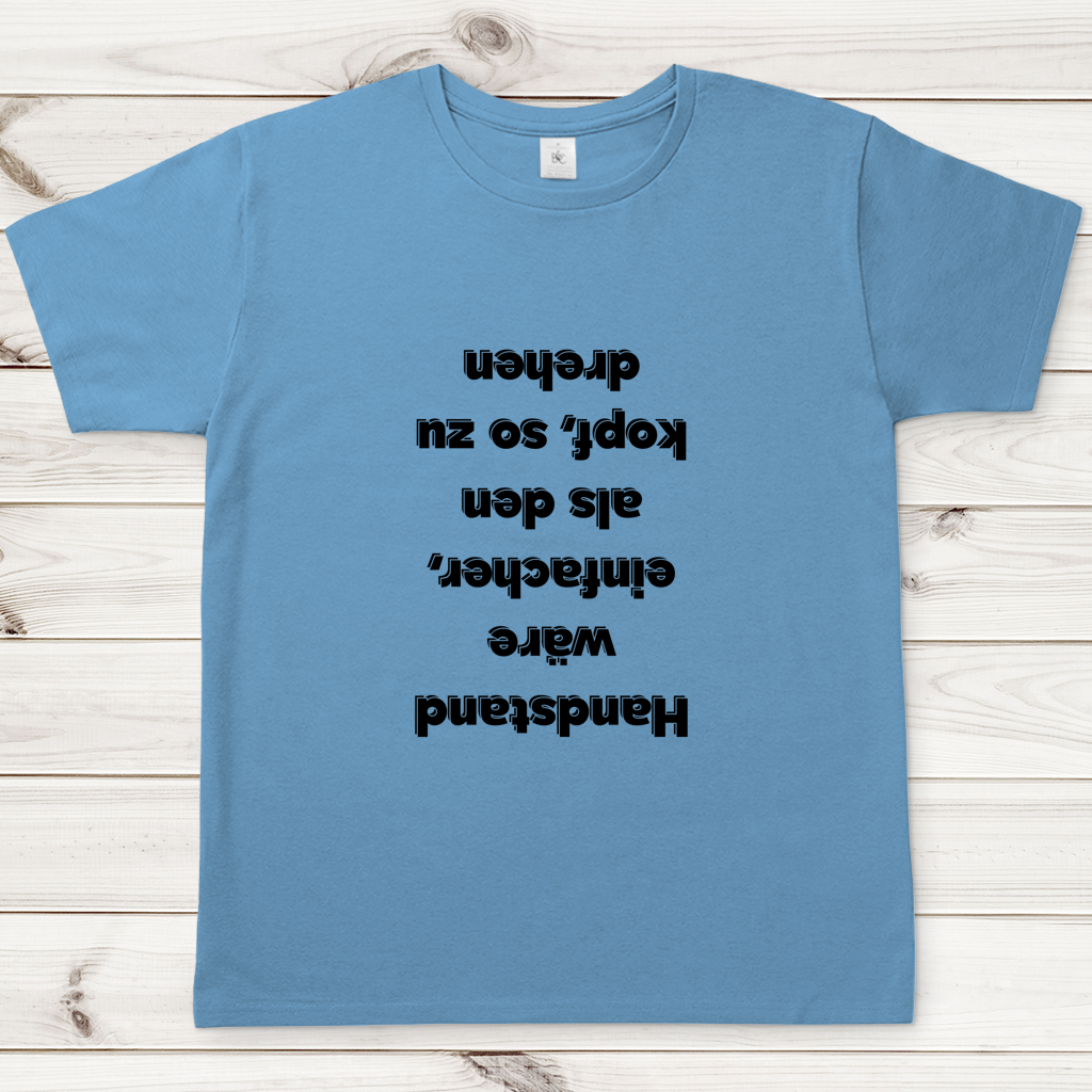 Herren T-Shirt Handstand