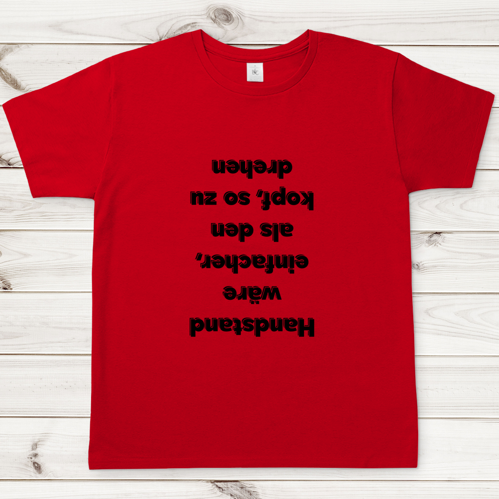 Herren T-Shirt Handstand