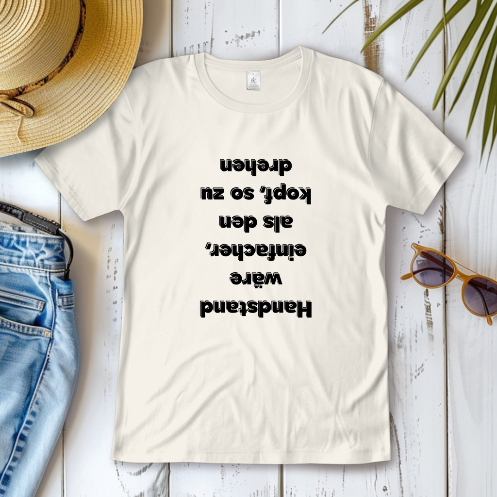 Damen T-Shirt Handstand