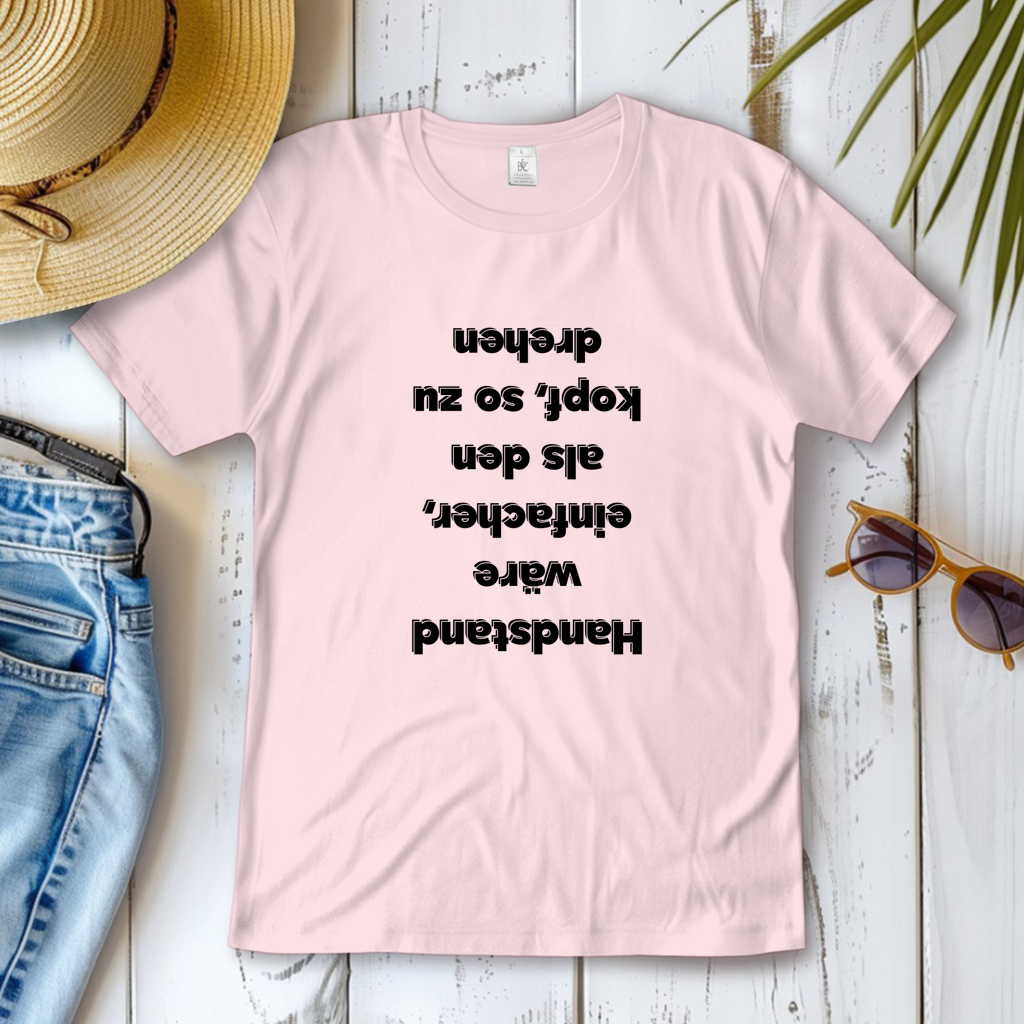 Damen T-Shirt Handstand