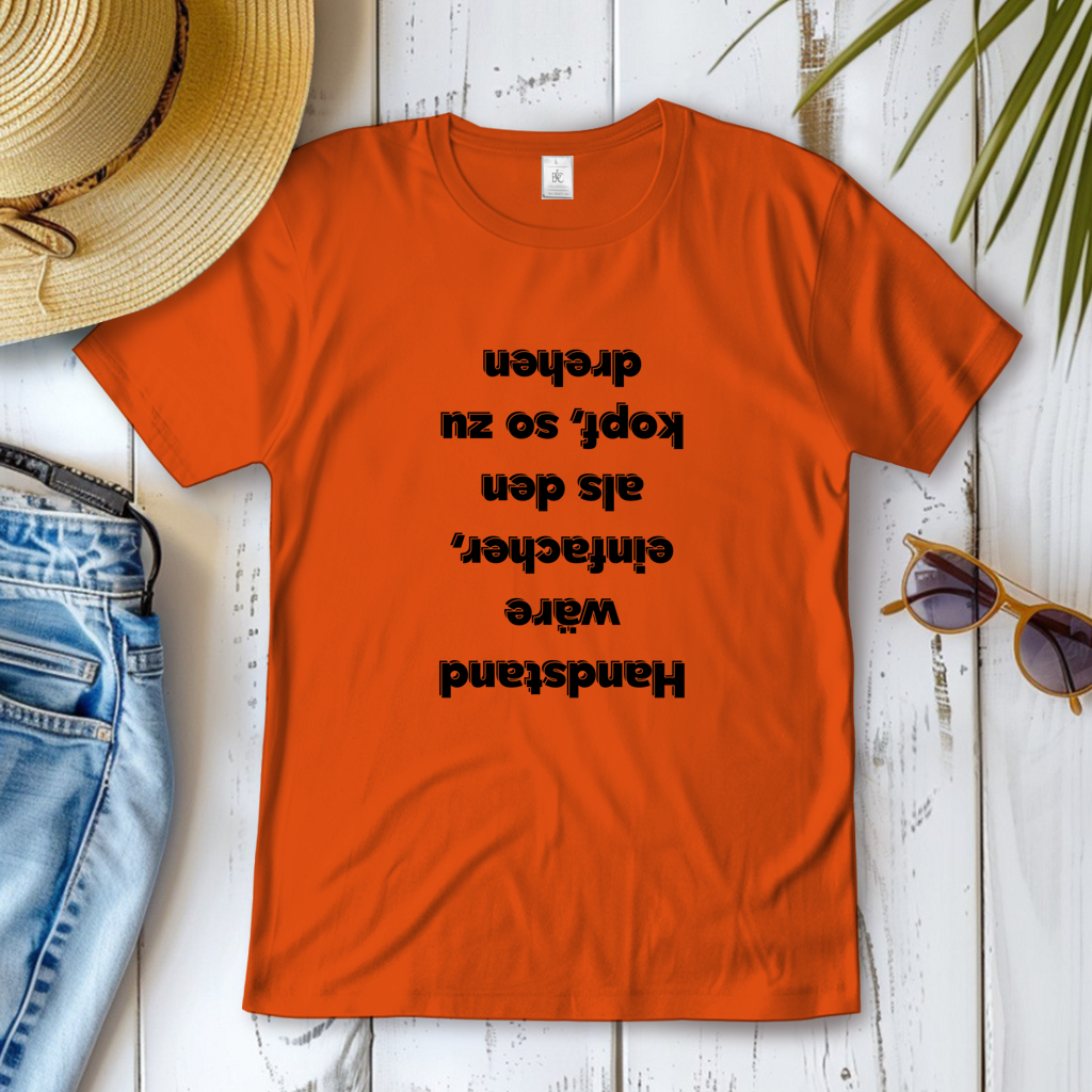 Damen T-Shirt Handstand