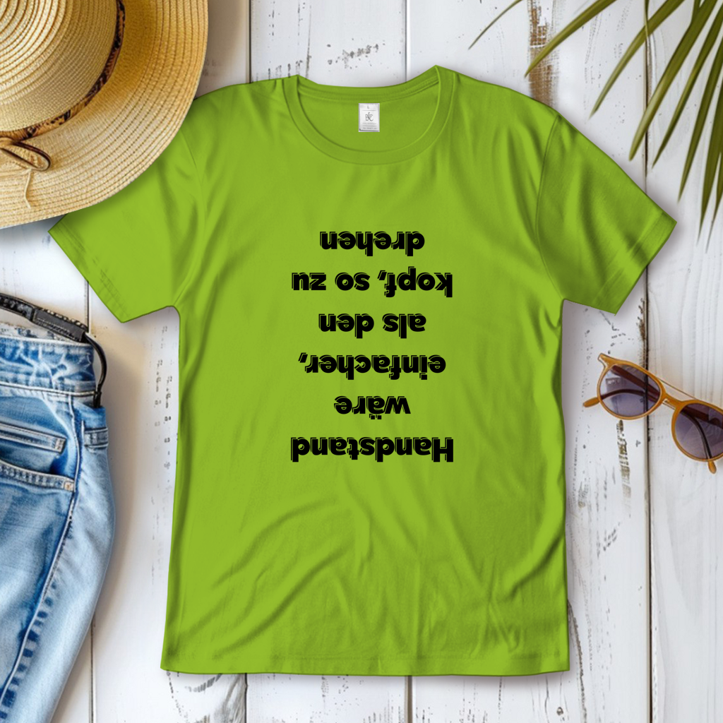 Damen T-Shirt Handstand