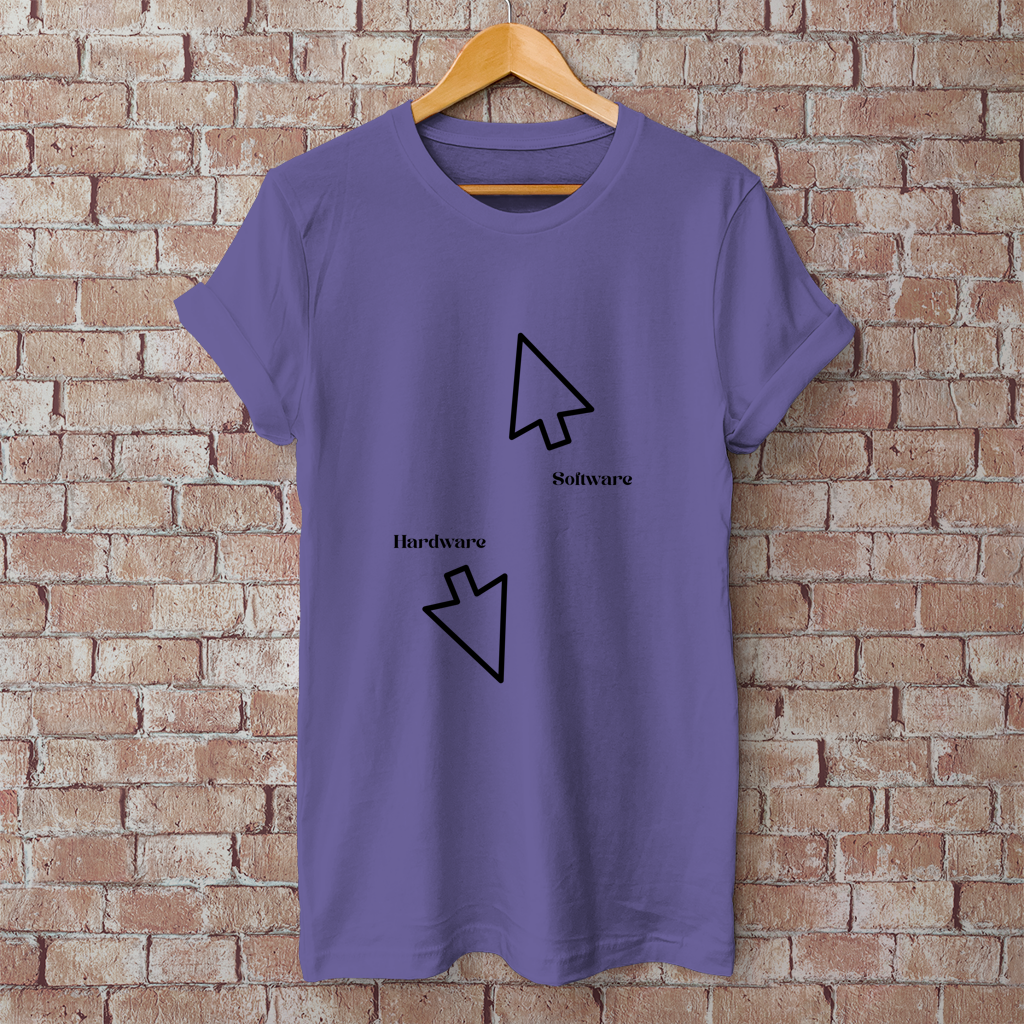 Herren T-Shirt software/hardware