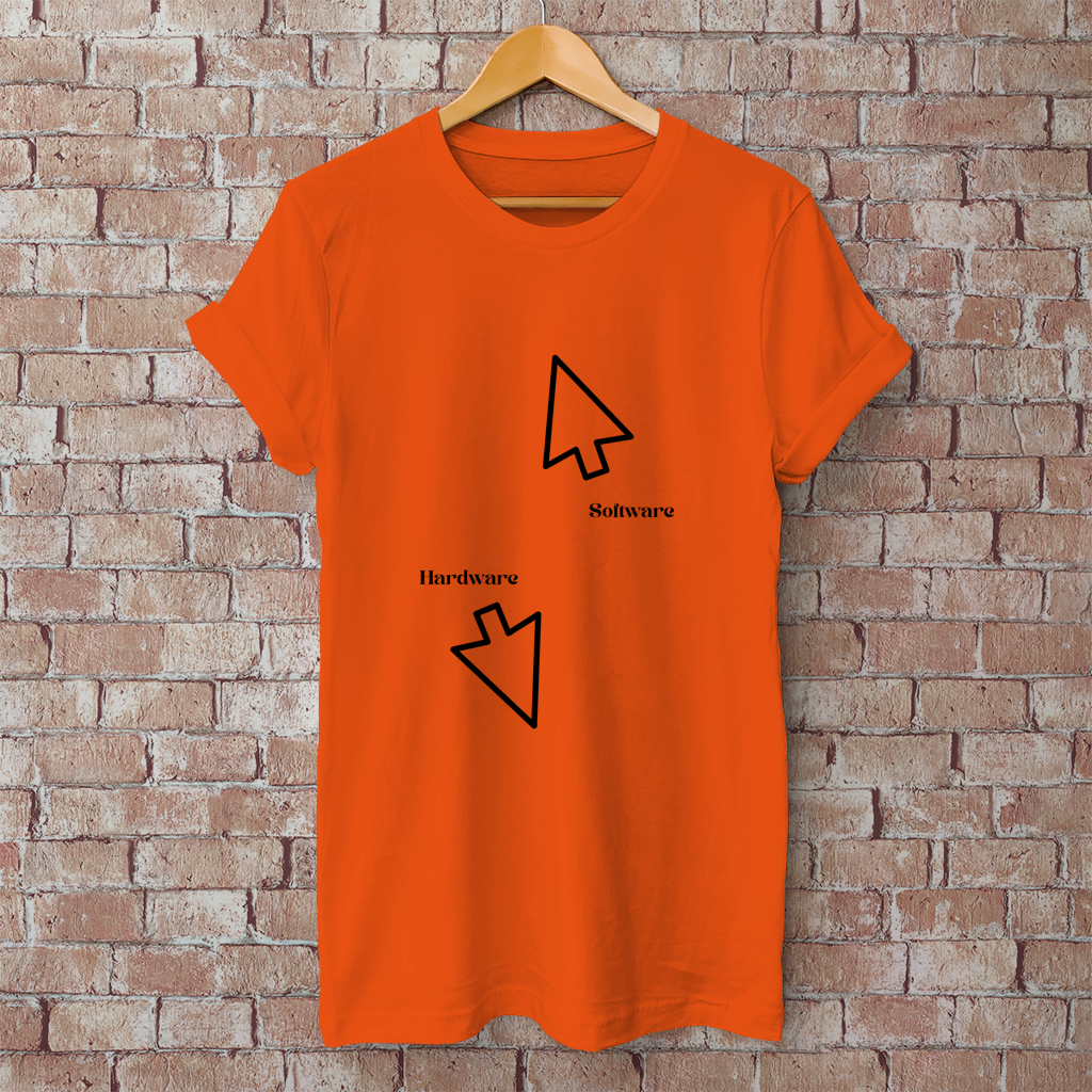 Herren T-Shirt software/hardware