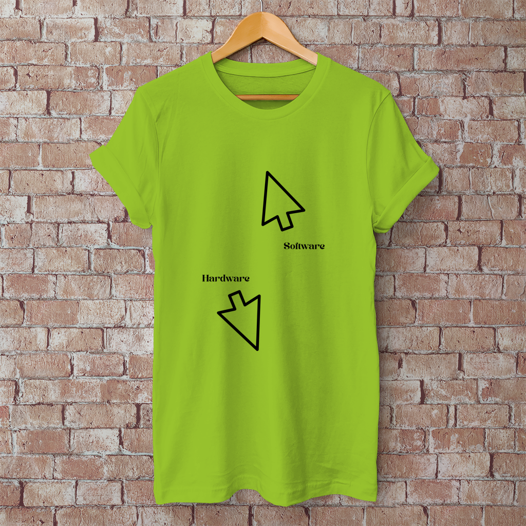 Herren T-Shirt software/hardware