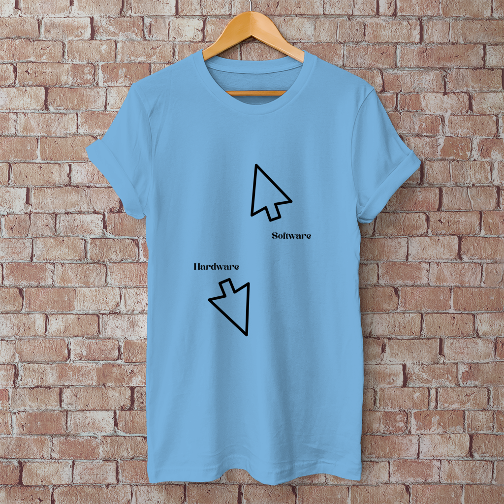 Herren T-Shirt software/hardware