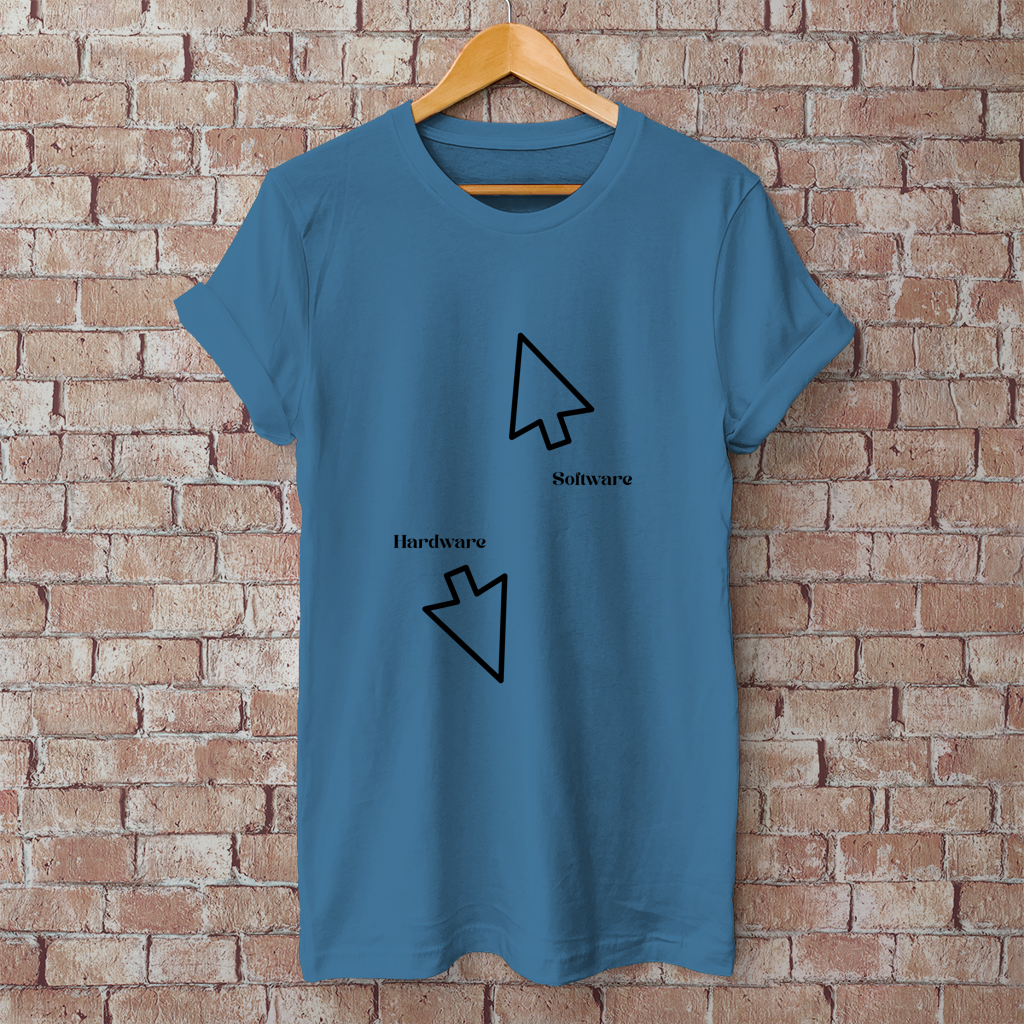 Herren T-Shirt software/hardware