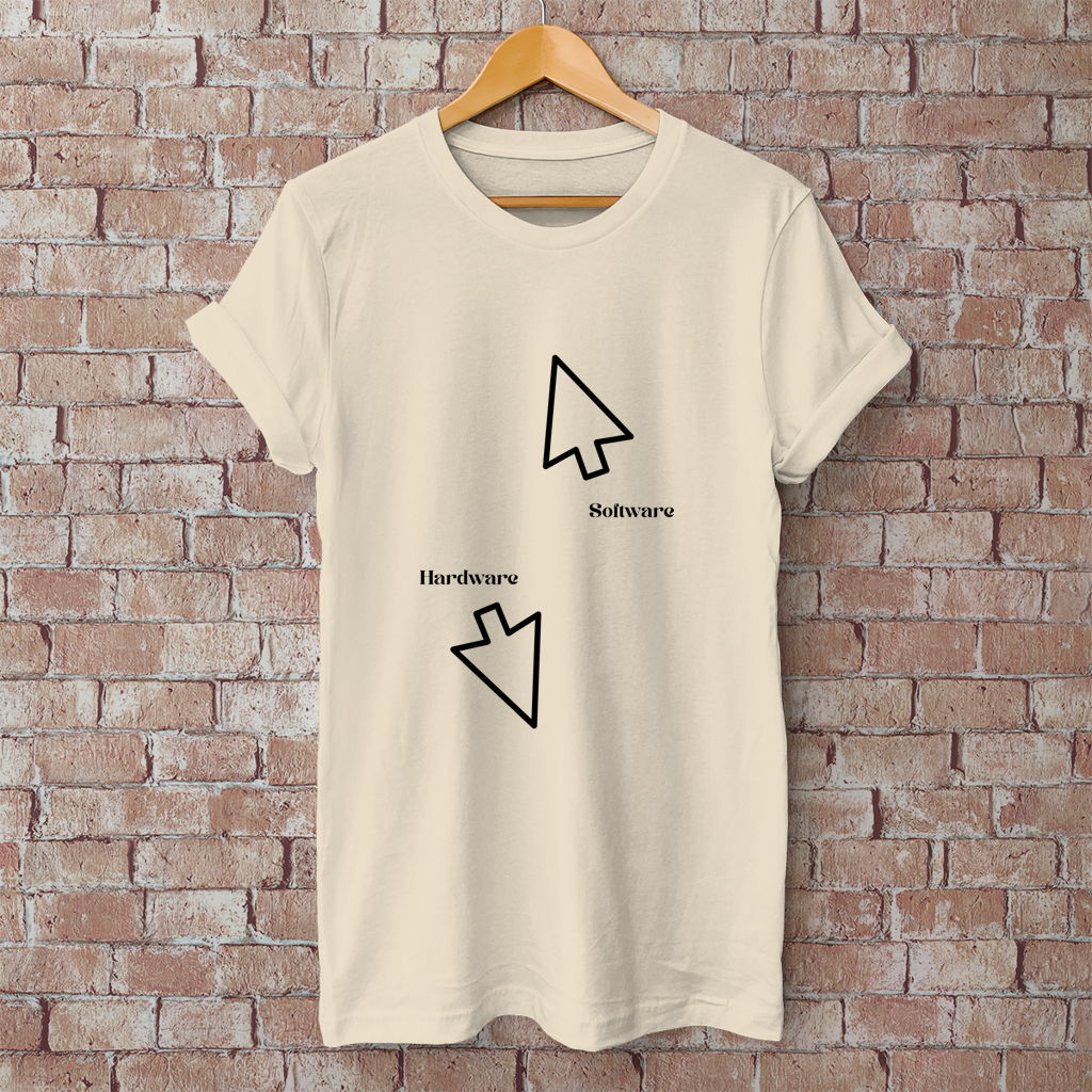 Herren T-Shirt software/hardware