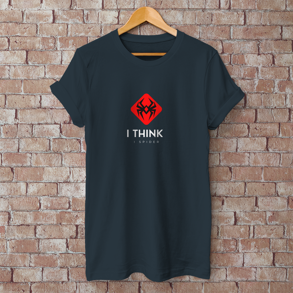 Herren T-Shirt spider