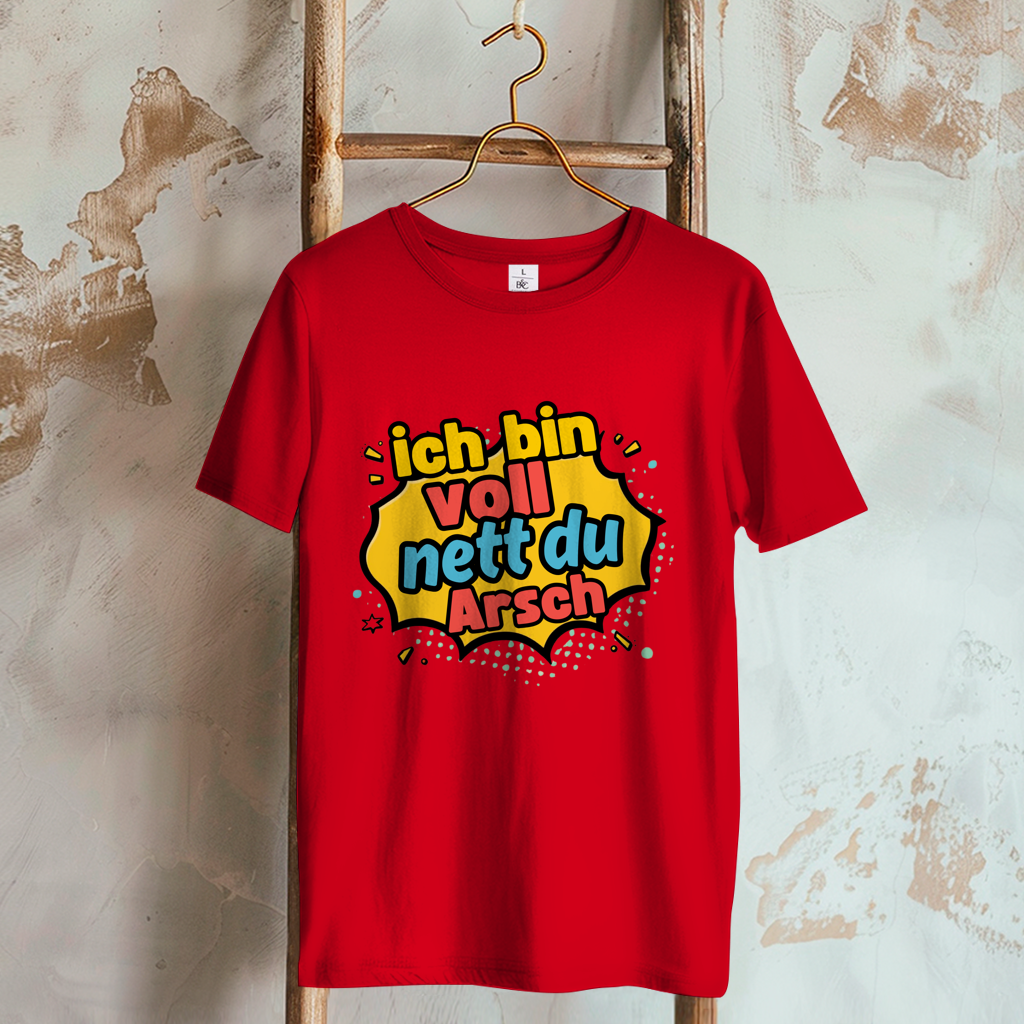 Damen T-Shirt voll nett