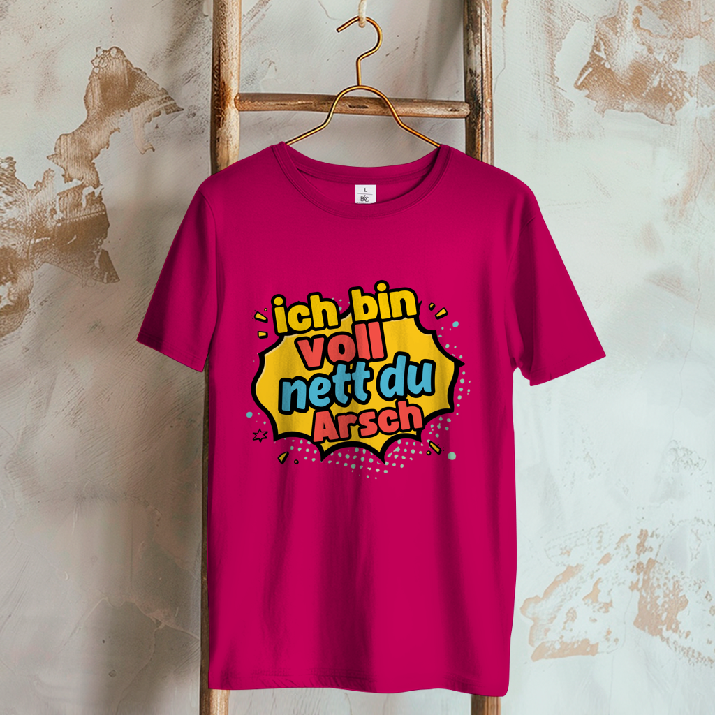 Damen T-Shirt voll nett