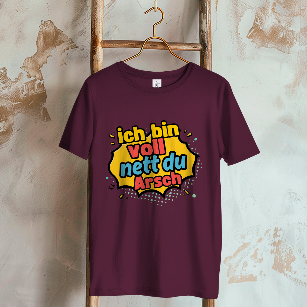 Damen T-Shirt voll nett