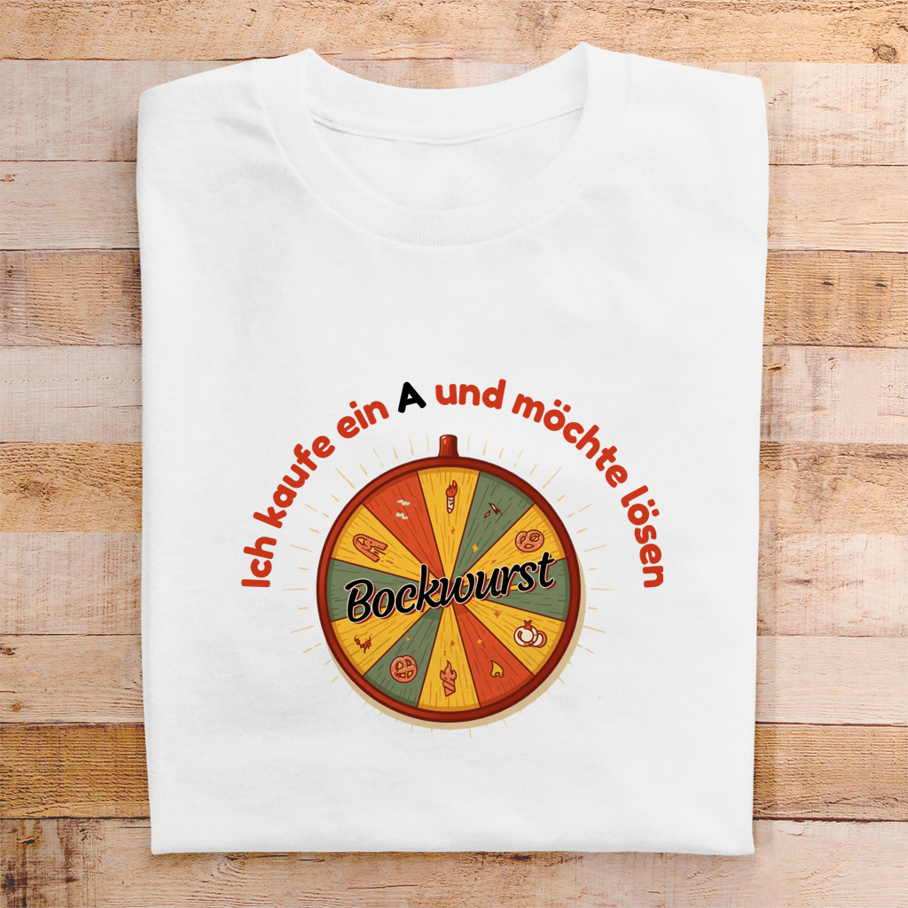 Herren T-Shirt Bockwurst