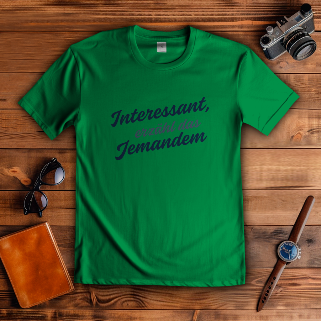 Herren T-Shirt interessant