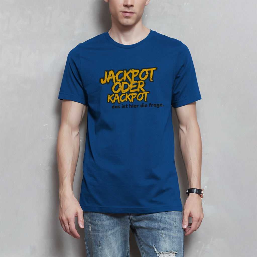 Herren T-Shirt Jackpot
