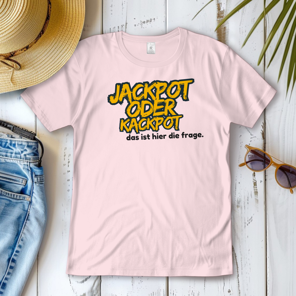 Damen T-Shirt Jackpot