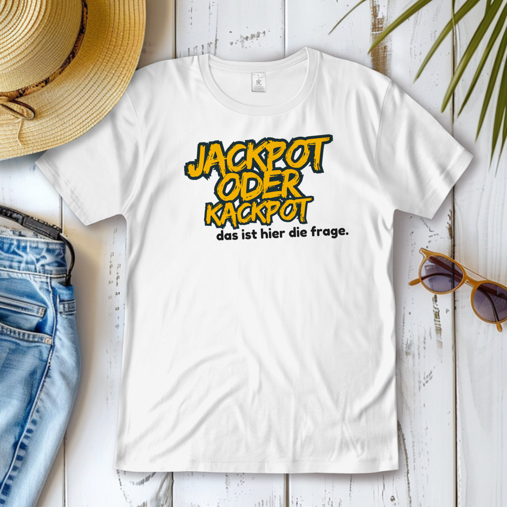Damen T-Shirt Jackpot