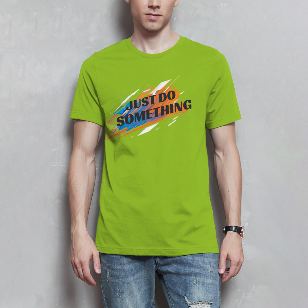 Herren T-Shirt something