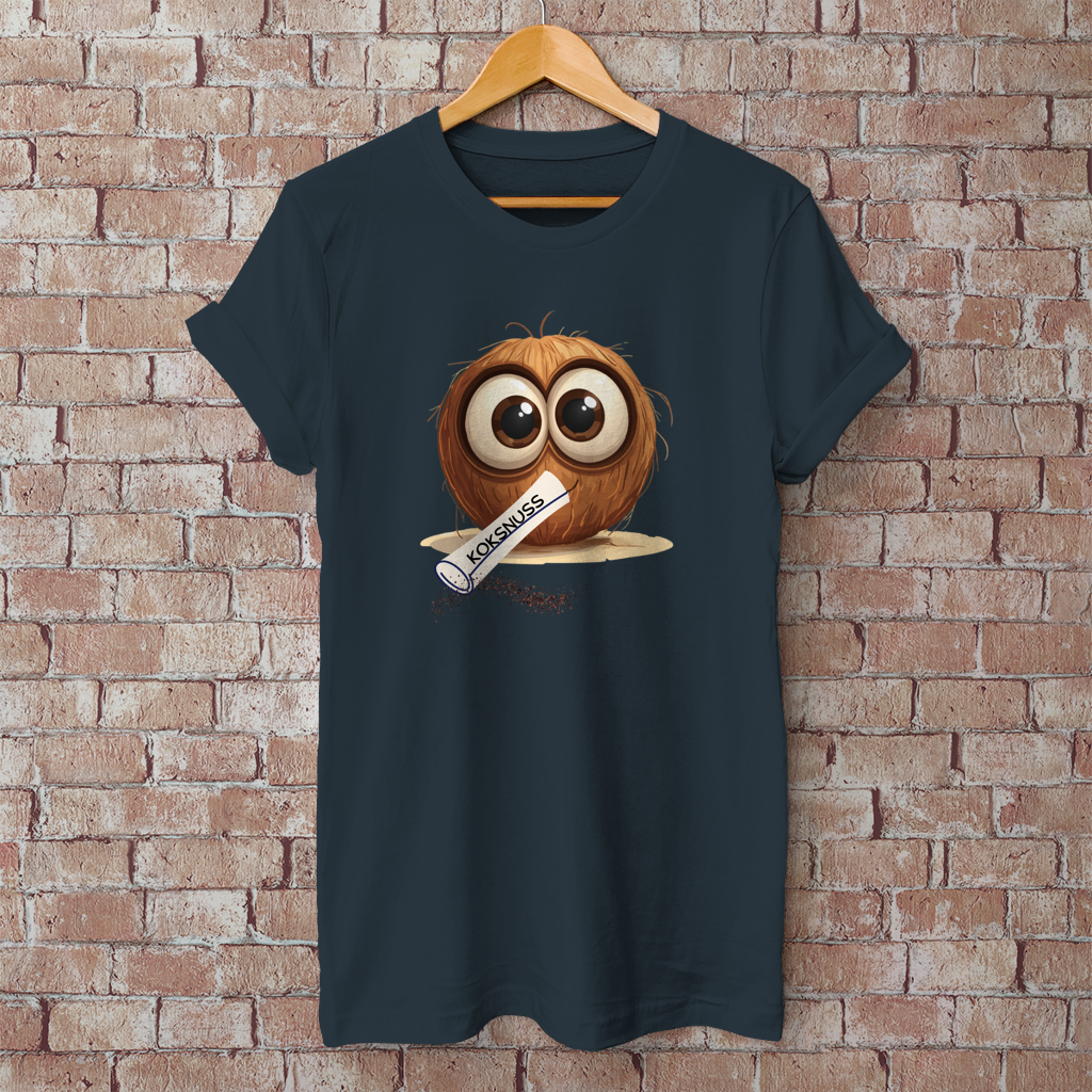 Herren T-Shirt koksnuss