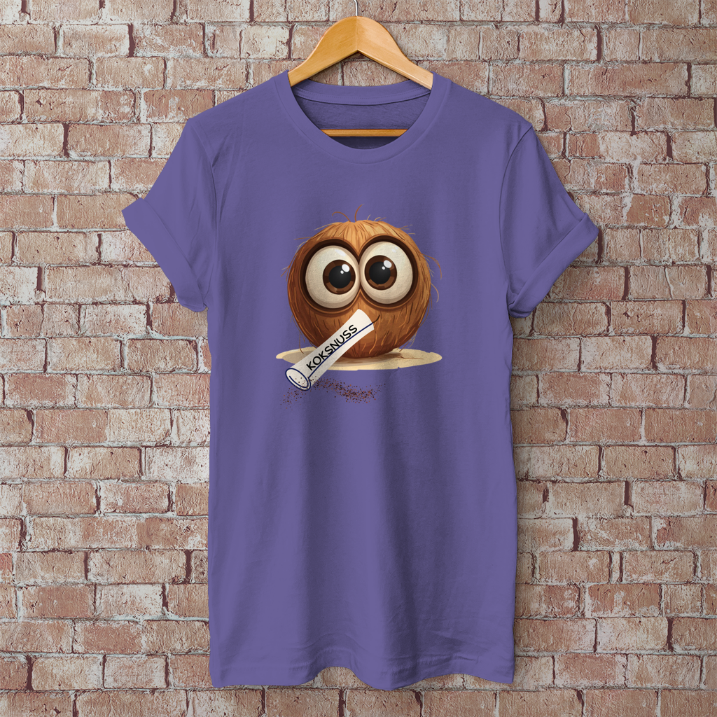 Herren T-Shirt koksnuss