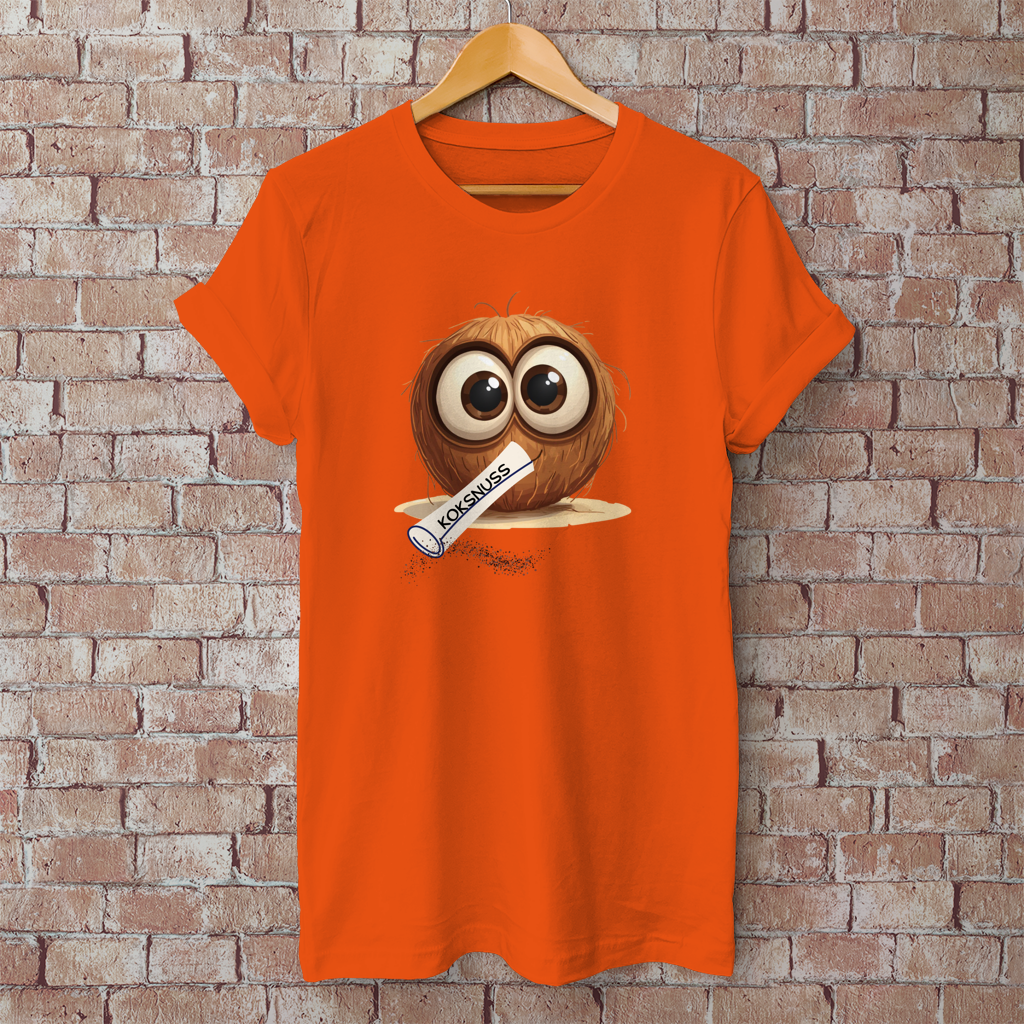 Herren T-Shirt koksnuss