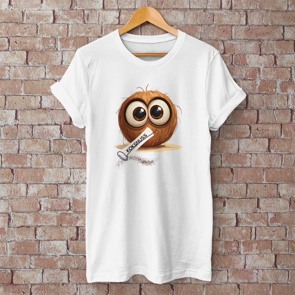 Herren T-Shirt koksnuss