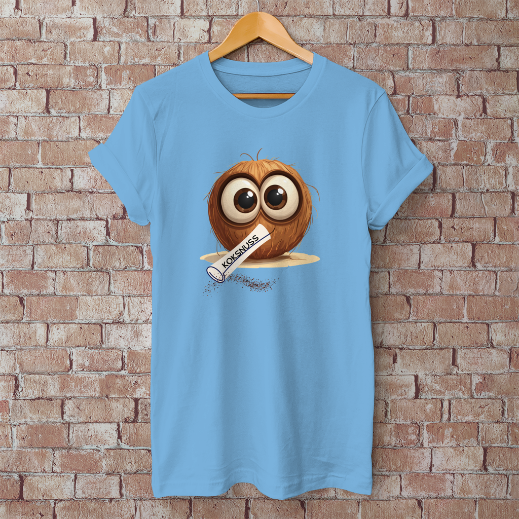 Herren T-Shirt koksnuss