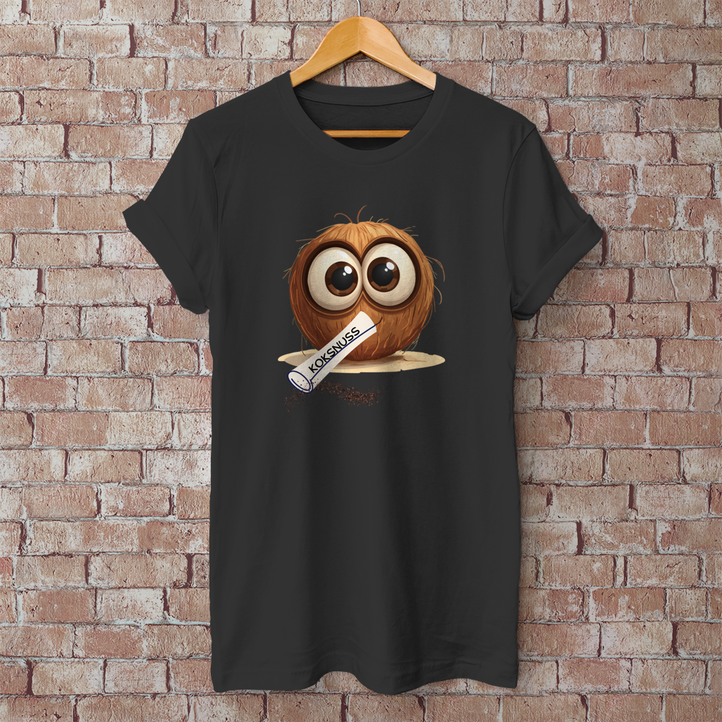 Herren T-Shirt koksnuss
