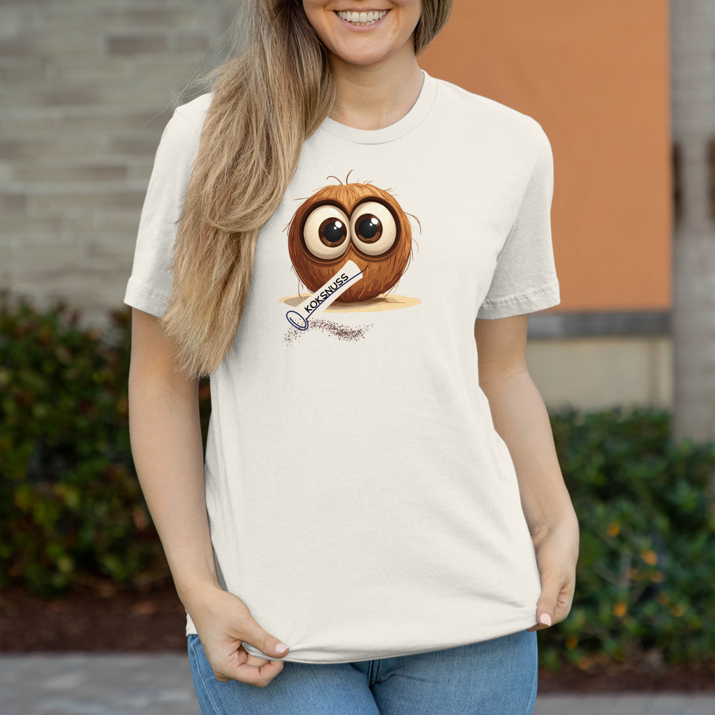 Damen T-Shirt koksnuss