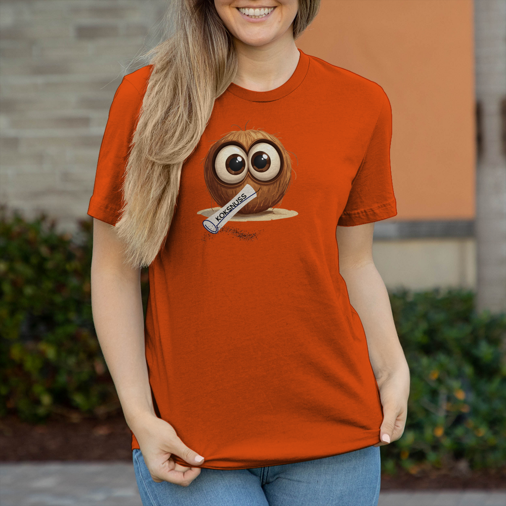 Damen T-Shirt koksnuss