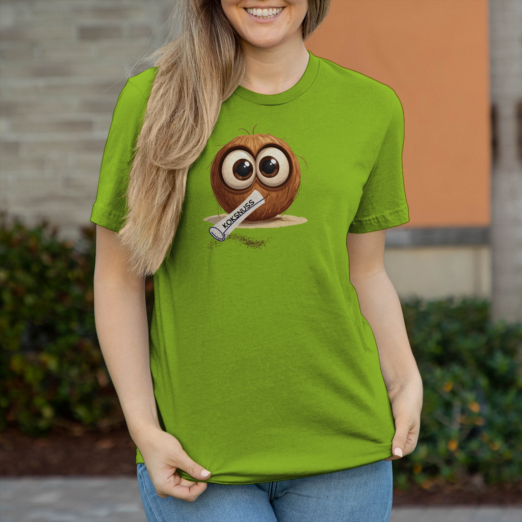 Damen T-Shirt koksnuss