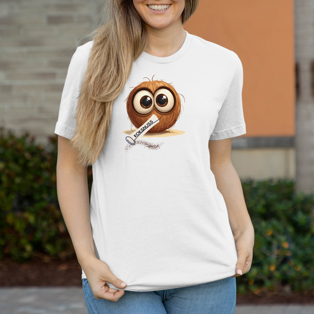 Damen T-Shirt koksnuss