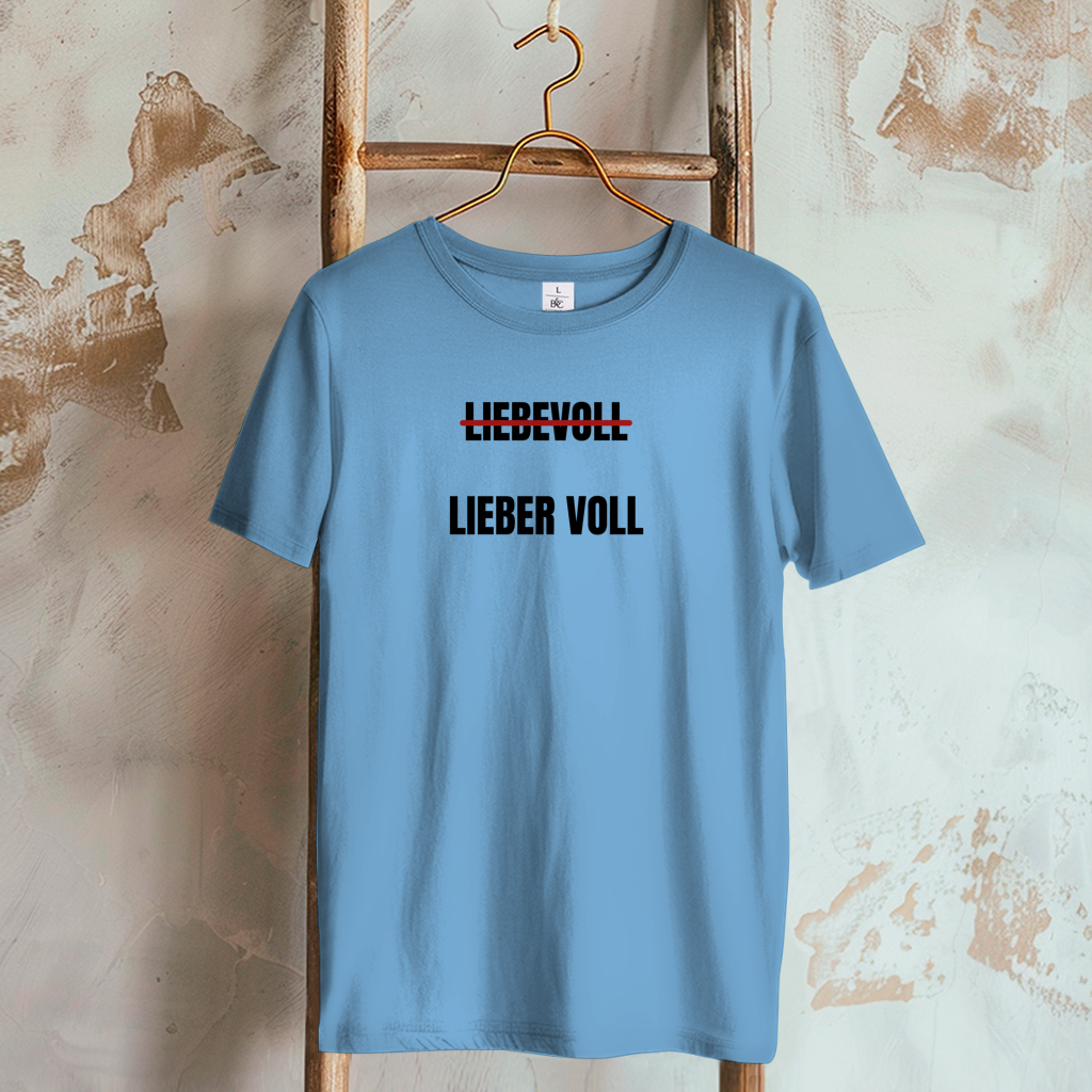 Damen T-Shirt Lieber Voll