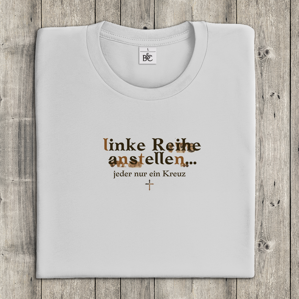 Damen T-Shirt Linke Reihe