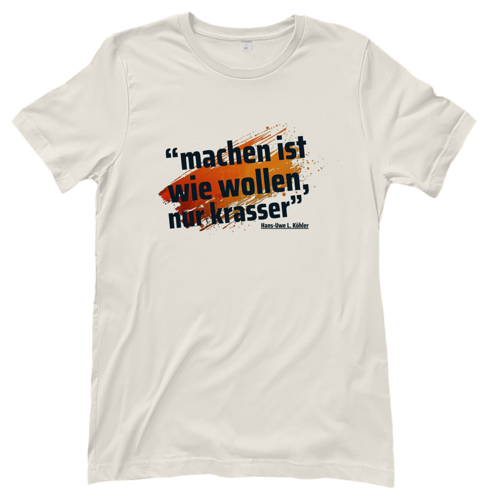 Damen T-Shirt machen