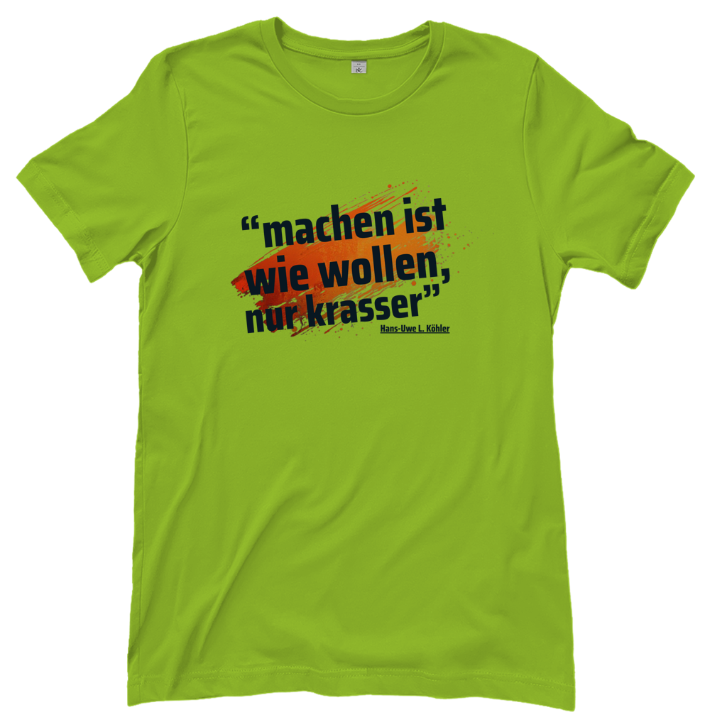 Damen T-Shirt machen