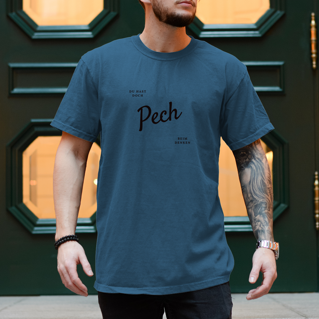 Herren T-Shirt Pech